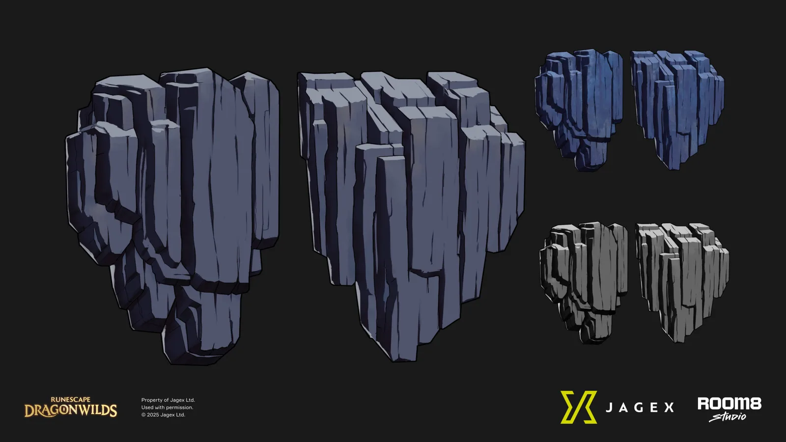RuneScape Dragonwilds Rock outcrop concept art
