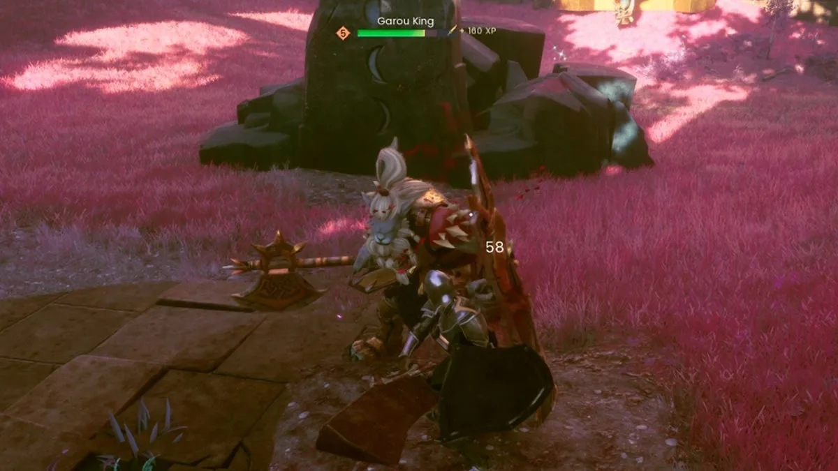 Garou King encounter at Highlands Castle