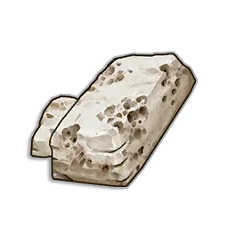 Raw Gypsum mineral before grinding