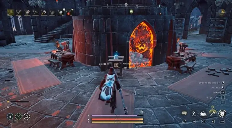 Alric’s Notes beside the Library’s orange barrier
