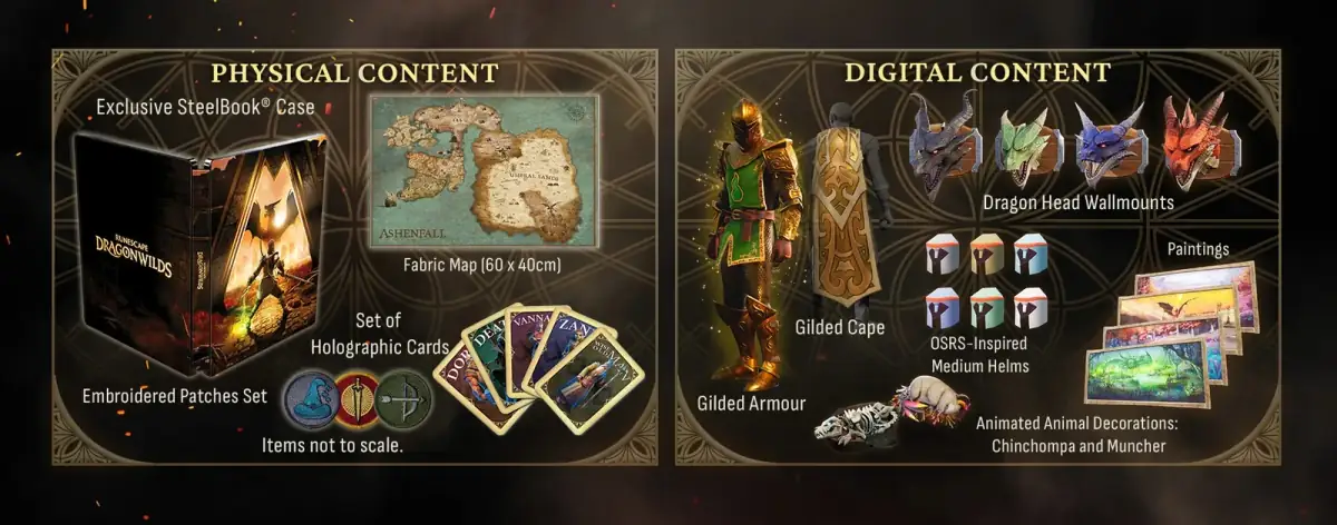 Physical Deluxe Edition collector contents