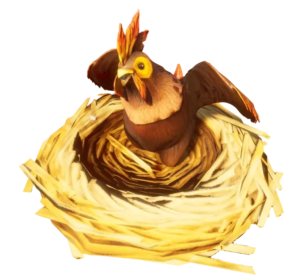 Putrilius in a rooster body